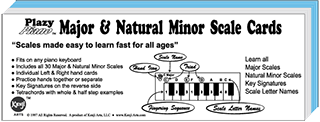 Major Scale Cards